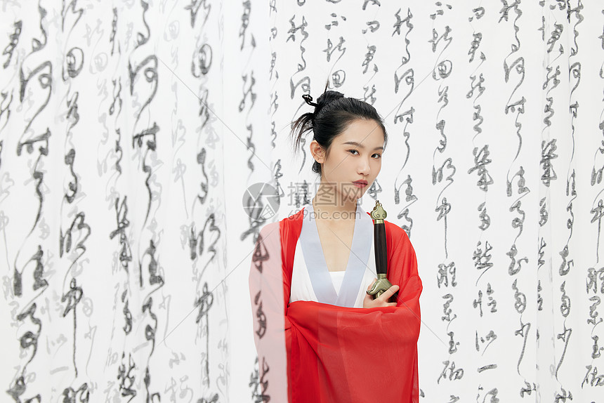 中国风汉服古风美女图片