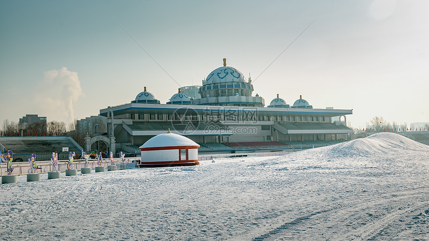 冬季冰雪旅游景观图片
