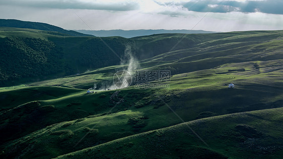 内蒙古高山牧场景观图片