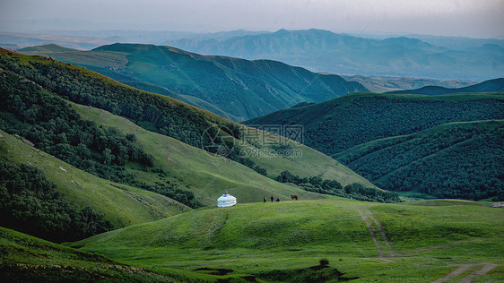 内蒙古高山牧场景观图片