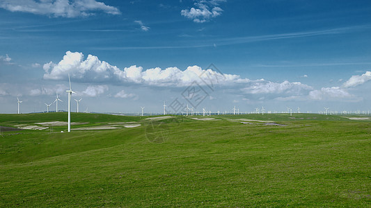 高山牧场地内蒙古高山牧场夏季风光背景