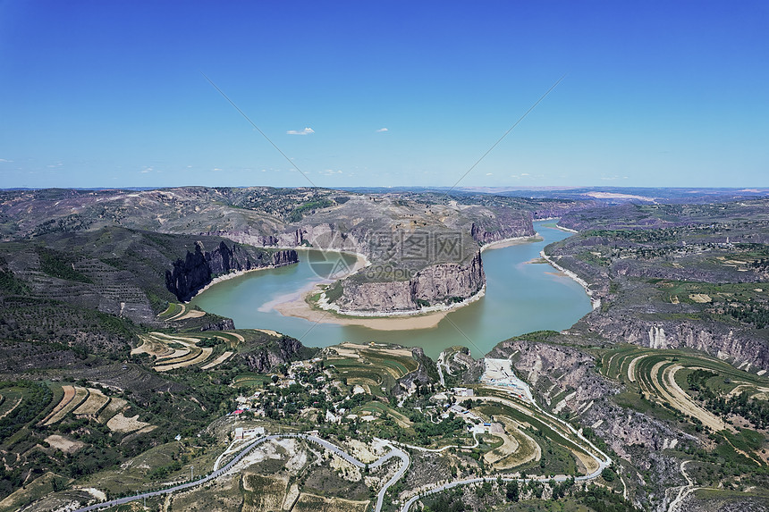 内蒙古老牛湾黄河大峡谷5A景区景观图片