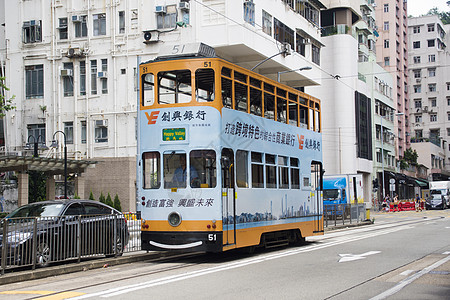 香港有轨电车高清图片