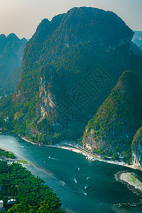 春季的广西桂林山水图片
