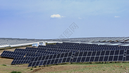 太阳能发电设施绿色能源图片