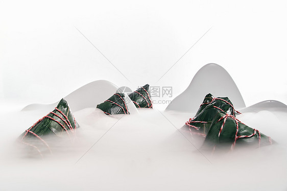 中国风传统端午美食粽子图片