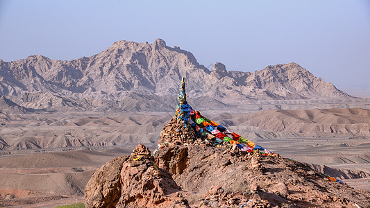 阿拉善人根峰风景区景观图片