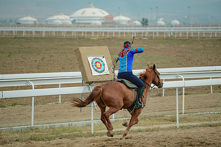 内蒙古蒙古马术演艺图片