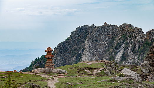 山西宁武芦芽山夏季风光图片