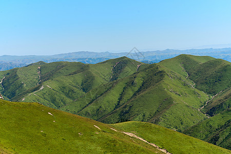 高原山脉风景图片