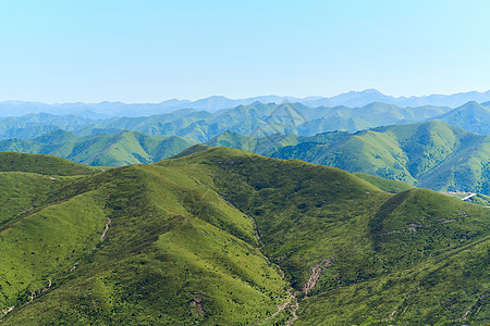 高原山脉风景图片