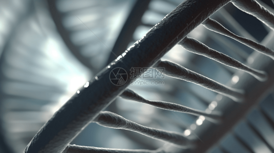 3D医学背景与DNA图片