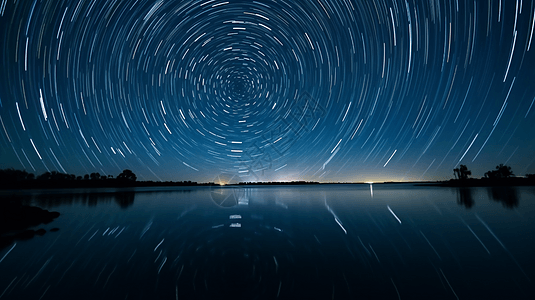 夜晚星空图片