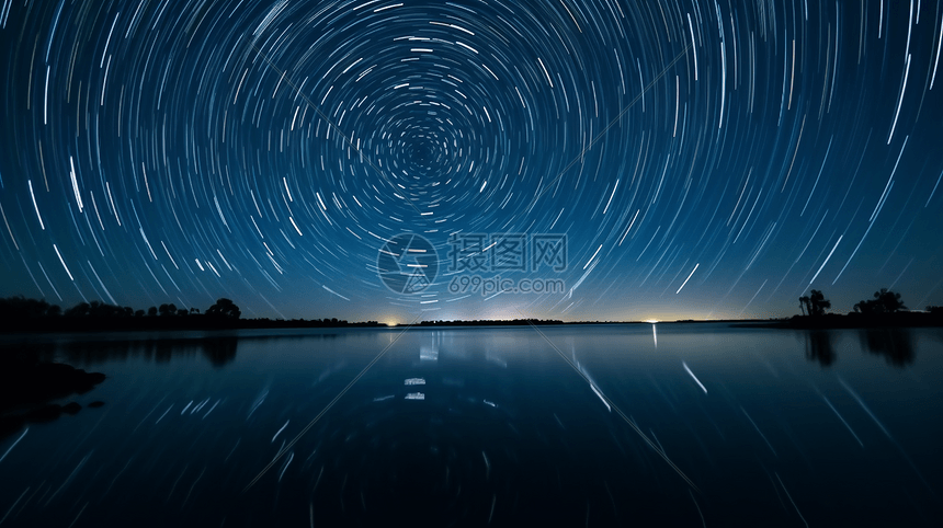 夜晚星空图片