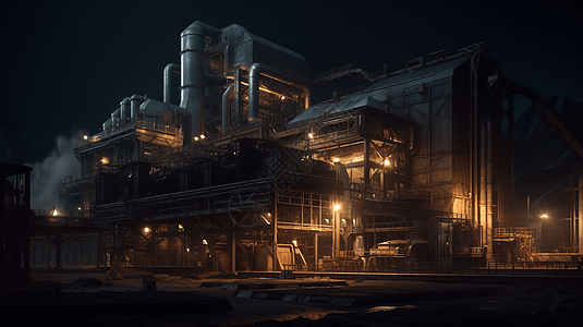 煤炭加工厂图片