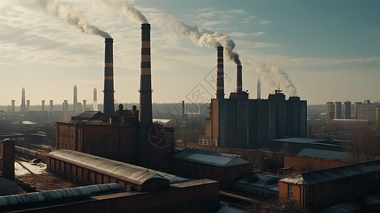 工业生产污染和环境污染图片