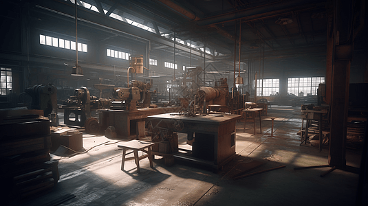 机械制造工厂图片