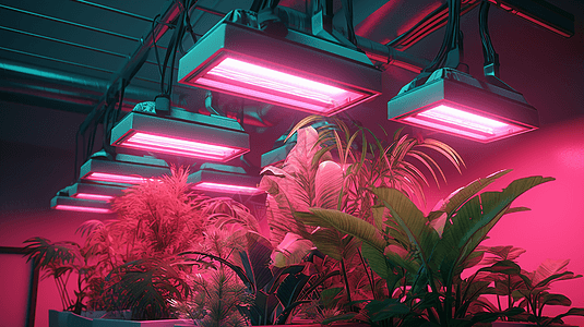 实验室智能植物照明图片