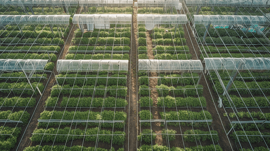 温室室内植物农作物种植图片