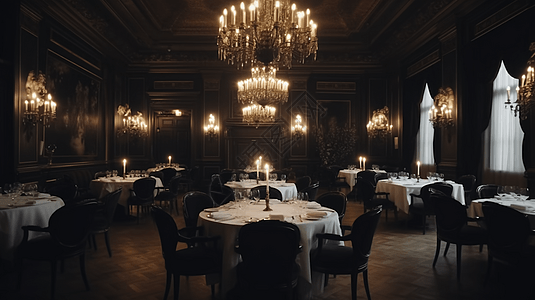 浪漫烛光晚餐烛光晚餐餐厅设计图片