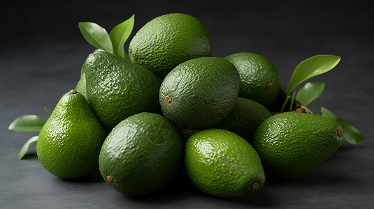 绿色的水果背景图片