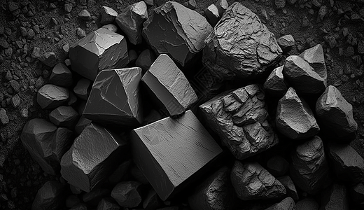 天然煤图图片