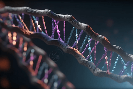 抽象DNA概念背景图片