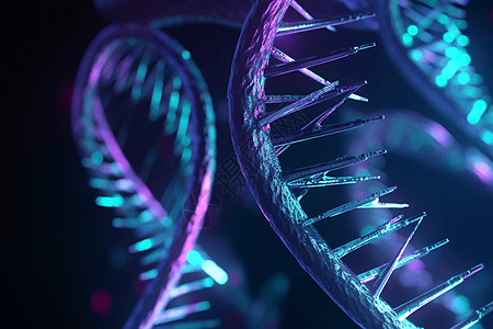 微距DNA概念背景图片