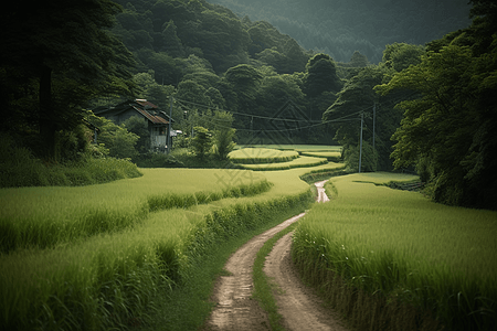 乡村风景图片