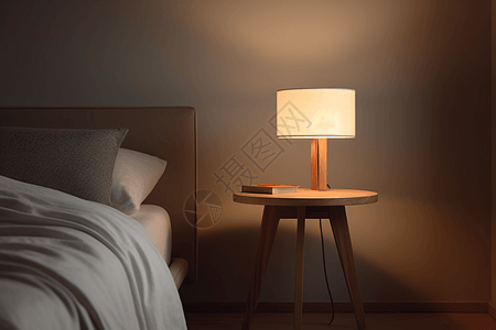 现代卧室台灯图片