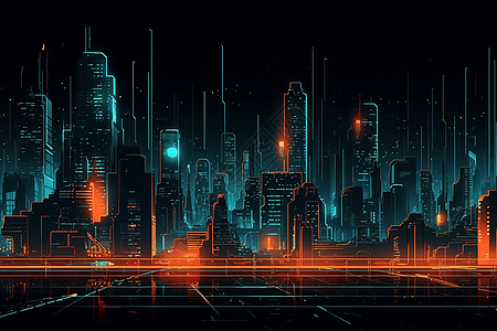 未来科技城市图片