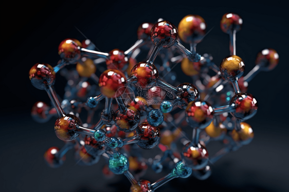 3D分子结构展示图片