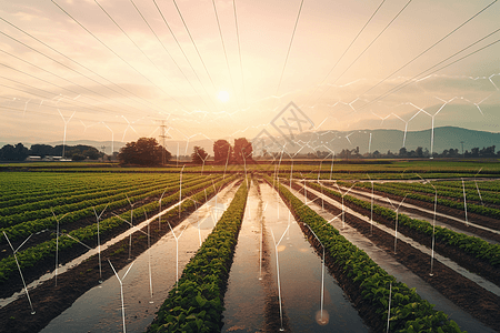自动一体化灌溉农业图片