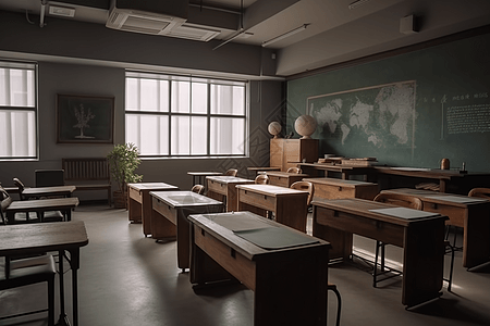 现代中国大学教室图片