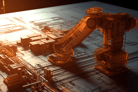 3D建筑机器人图片