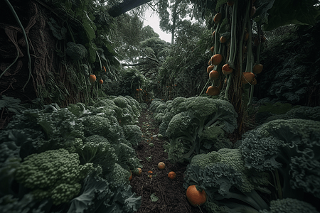 蔬菜种植园林图片