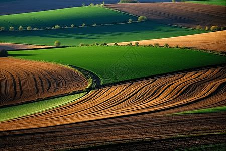 现代农业之美图片