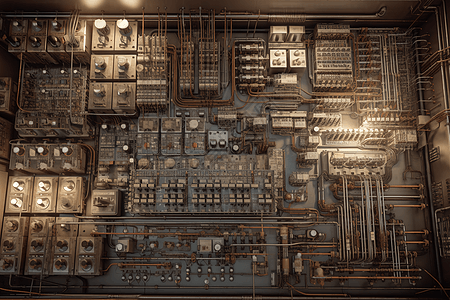 电气系统面板图片