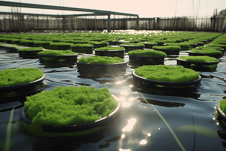 藻类养殖的持续发展应用图片