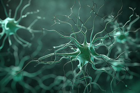 神经元的3D模型图片
