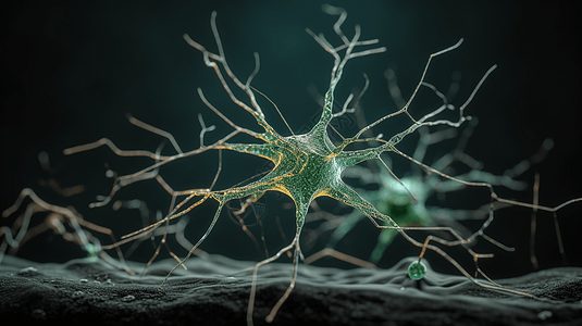 网络神经元图片