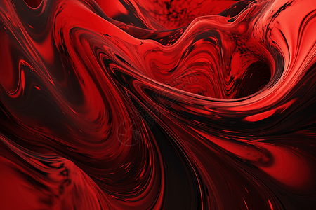 红色的流体背景背景图片