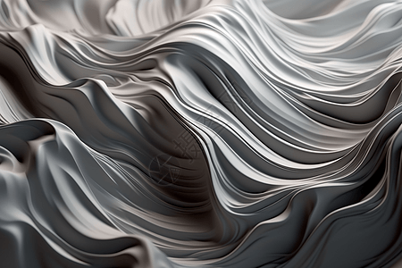 灰色抽象3D背景图片