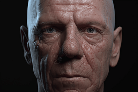 人脸的3D模型图片