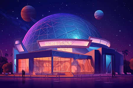 未来天文馆插图图片