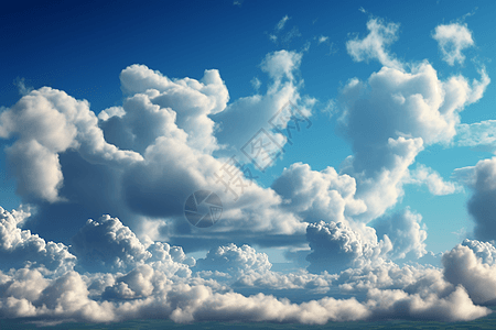 蓝天与云朵图片