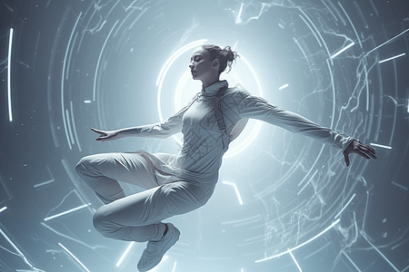 零重力空间舞者图片