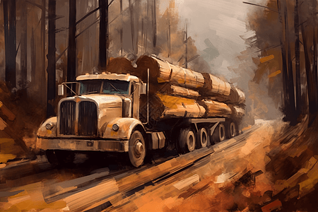 林业运输图片