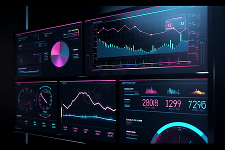 虚拟仪表板背景图片