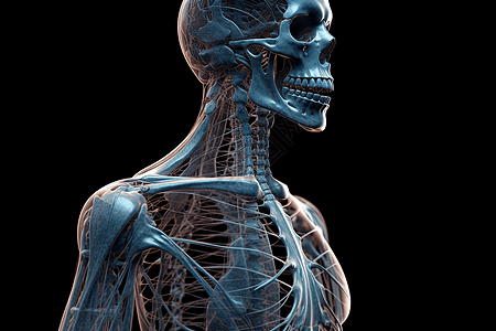 人体解剖背景图片